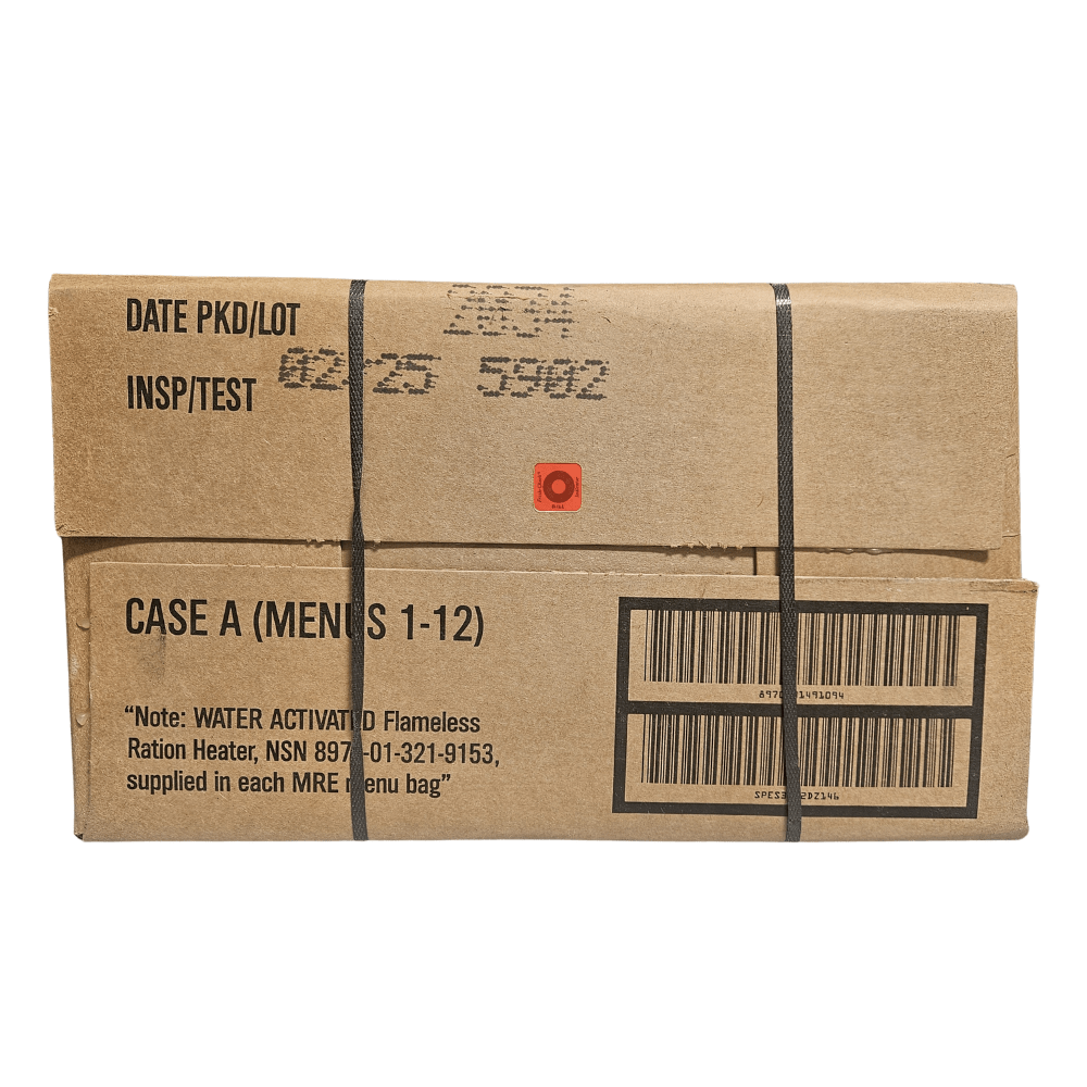 2025 MRE [Meal Ready to Eat] Case A for Sale – Epidemic Proof