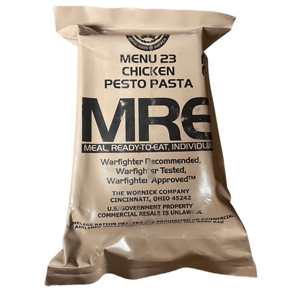 Vintage Meal Ready to Eat [MRE] #23 - Chicken Pesto Pasta
