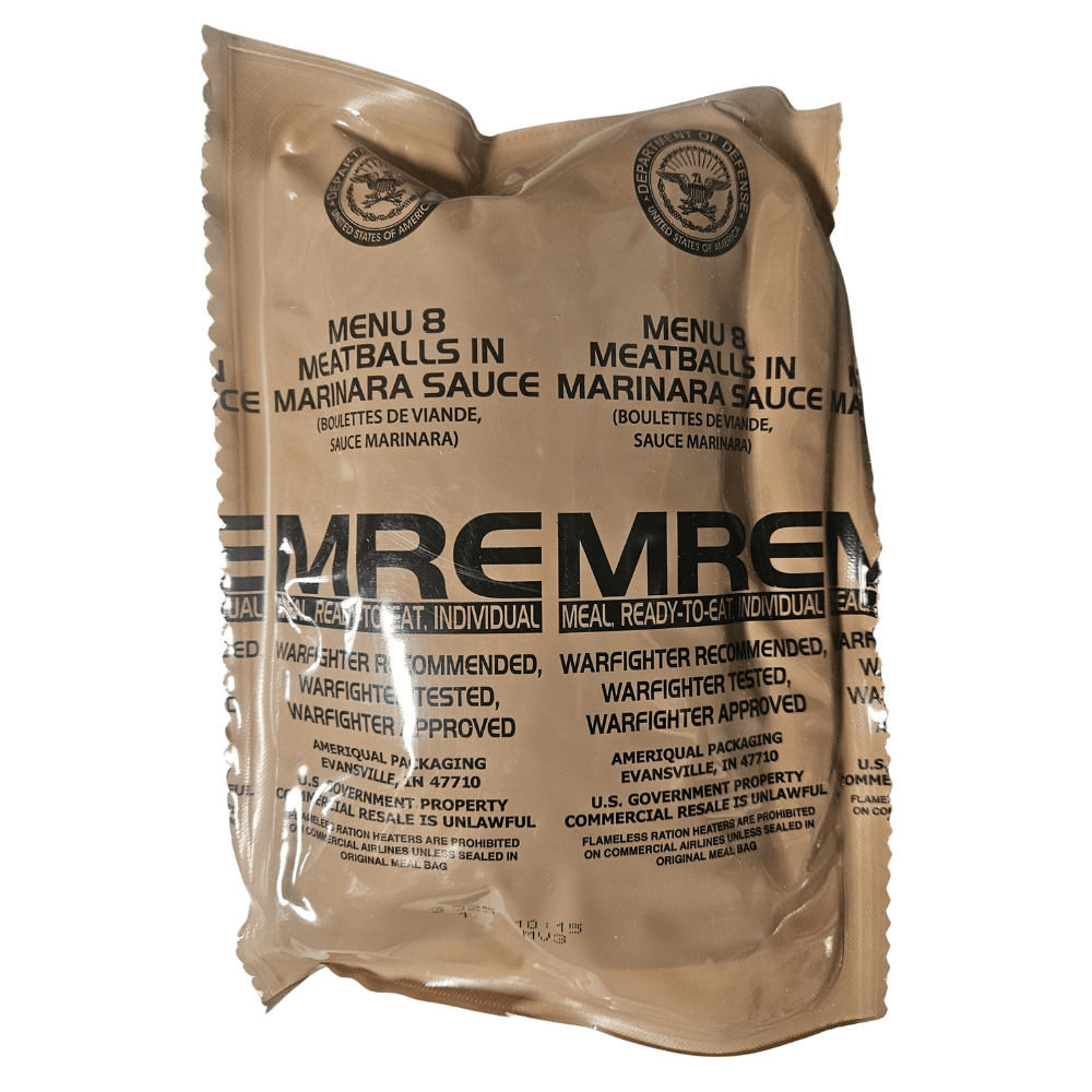 Meal Ready to Eat [MRE] #8 - Meatballs in Marinara in Stock