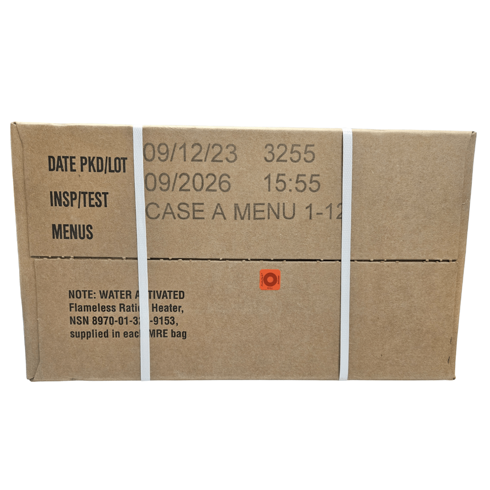 Case A 2026 MRE [Meal Ready to Eat] | In Stock Now – Epidemic Proof