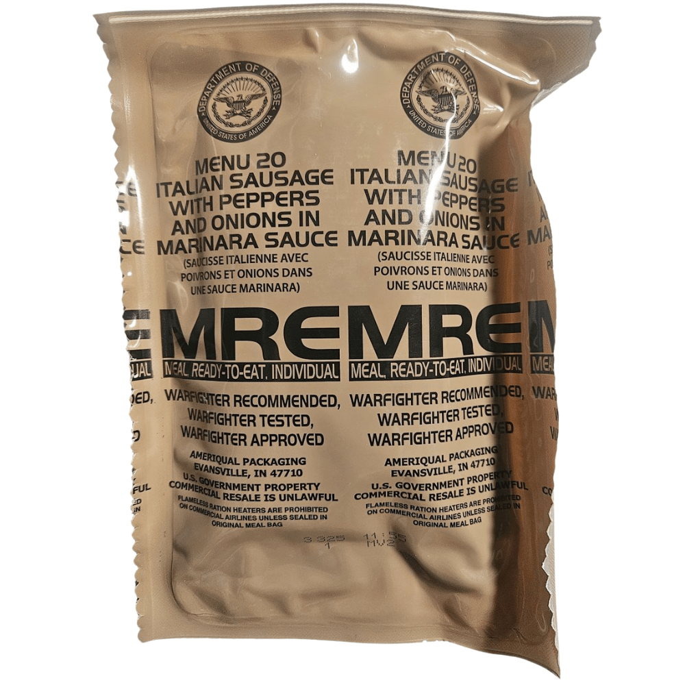 Meal Ready to Eat [MRE] #20 - Italian Sausage in Marinara