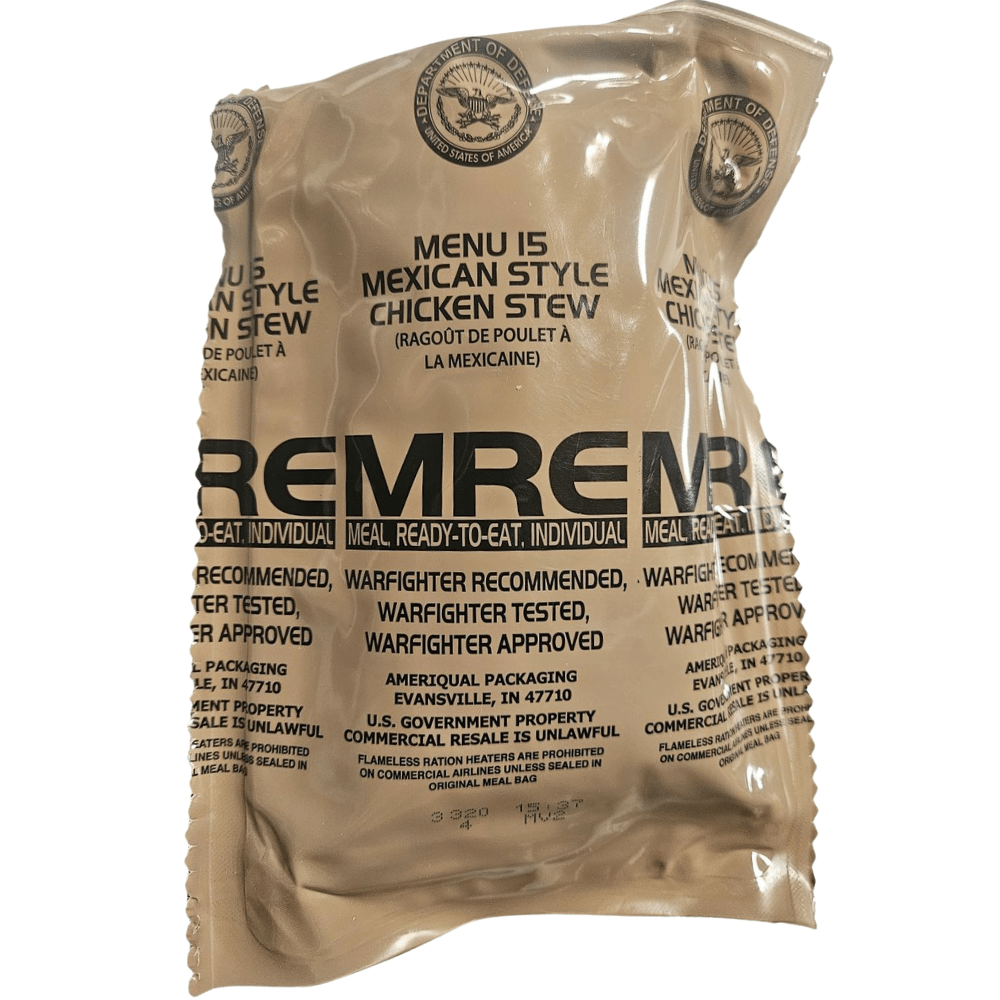 In Stock! MRE #15 - Mexican Chicken Stew – Epidemic Proof