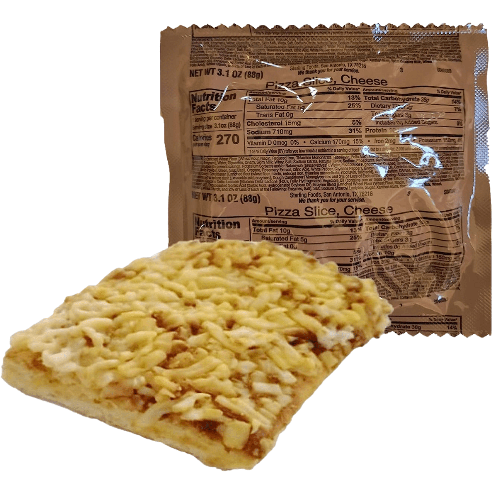 MRE 25個 バラ売り 検品 Buy MRE Cheese Pizza Slice - Vegetarian Meal Ready to Eat