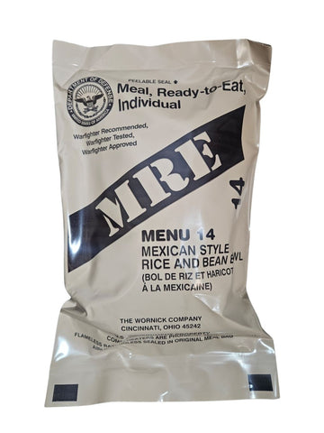 MRE [2025]- Rice and Bean Bowl