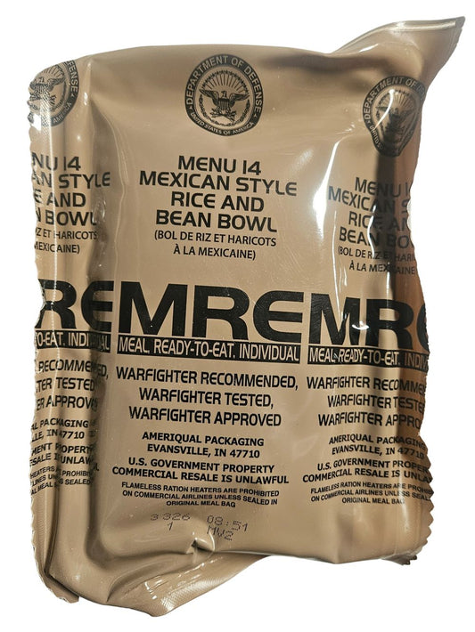 MRE - Rice and Bean Bowl