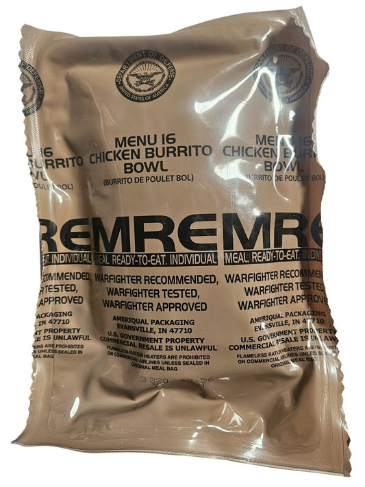 MRE - Chicken Burrito Bowl