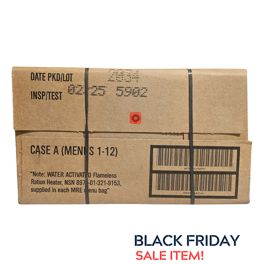 Black Friday Deal - MRE Case "A" [2025]