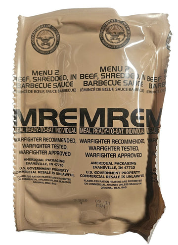 MRE - BBQ Shredded Beef