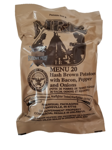 VINTAGE MRE - Hash Brown Potatoes