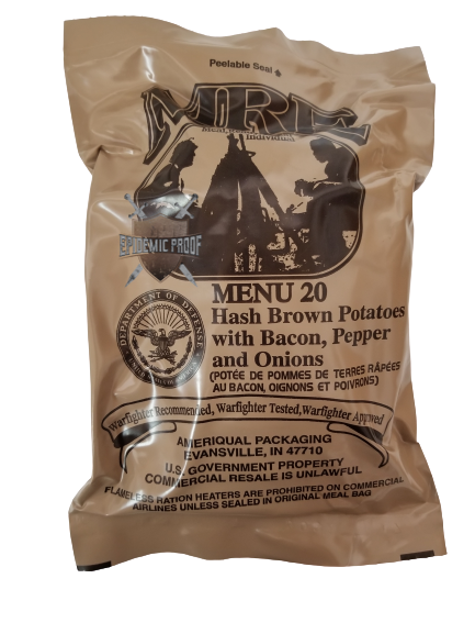 VINTAGE MRE - Hash Brown Potatoes