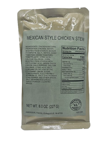 Entree - Mexican Style Chicken Stew