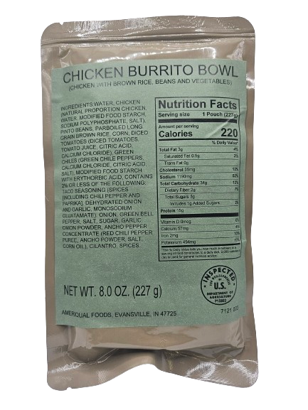 Entree - Chicken Burrito Bowl