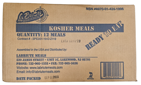 Case - Kosher MRE