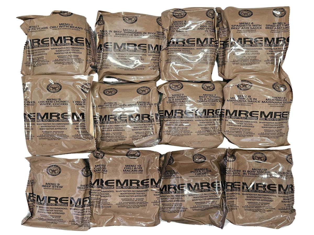 2026 MRE [Meal Ready to Eat] Case A for Sale | SURVIVAL SUPPLIES