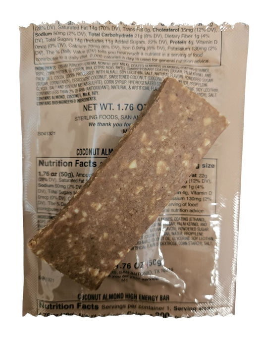 Coconut Almond High Energy Bar