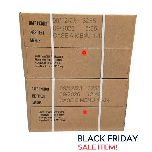 Black Friday Deal - MRE Case A/B Combo [2026]