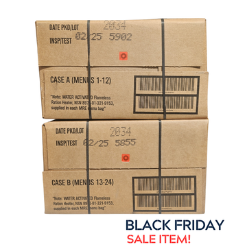 Black Friday Deal - MRE Case A/B Combo [2025]