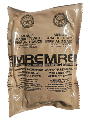 MRE - Spaghetti with Beef