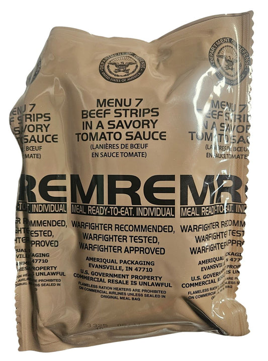 MRE - Beef Strips in Sauce