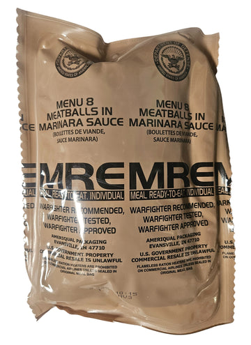 MRE - Meatballs in Marinara