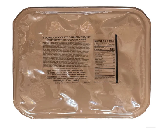 MRE UGR Chocolate Peanut Butter Cookie 5