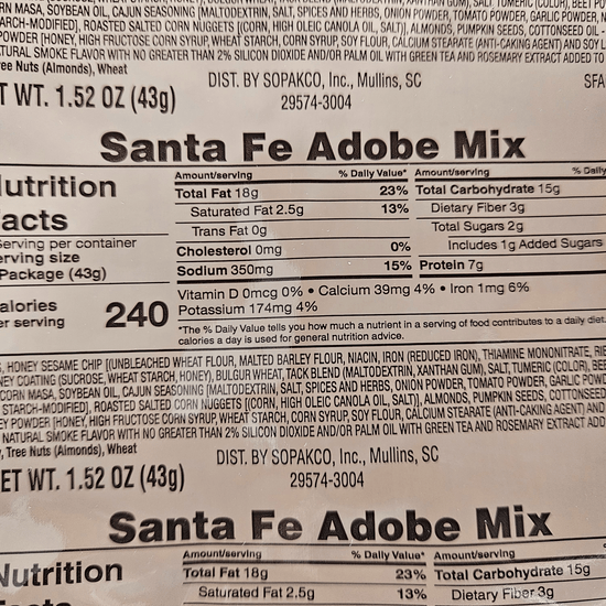 Halal MRE - Chicken and Vegetables - Epidemic Proof