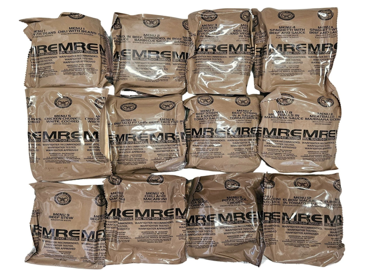 New MRE Case A [2027] | Authentic MRE Military Meals in Stock Now ...