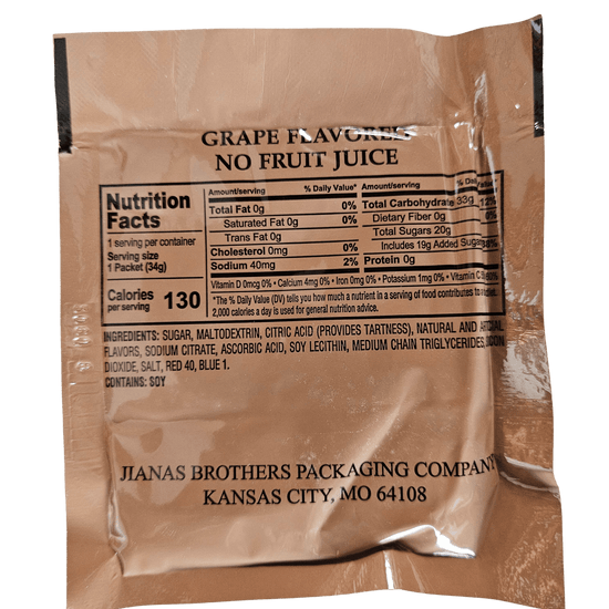 Halal MRE - Lentil Stew with Lamb - Epidemic Proof