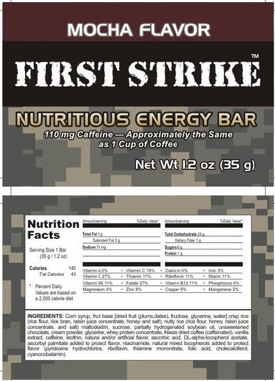 Mini First Strike Bar - Mocha - Epidemic Proof