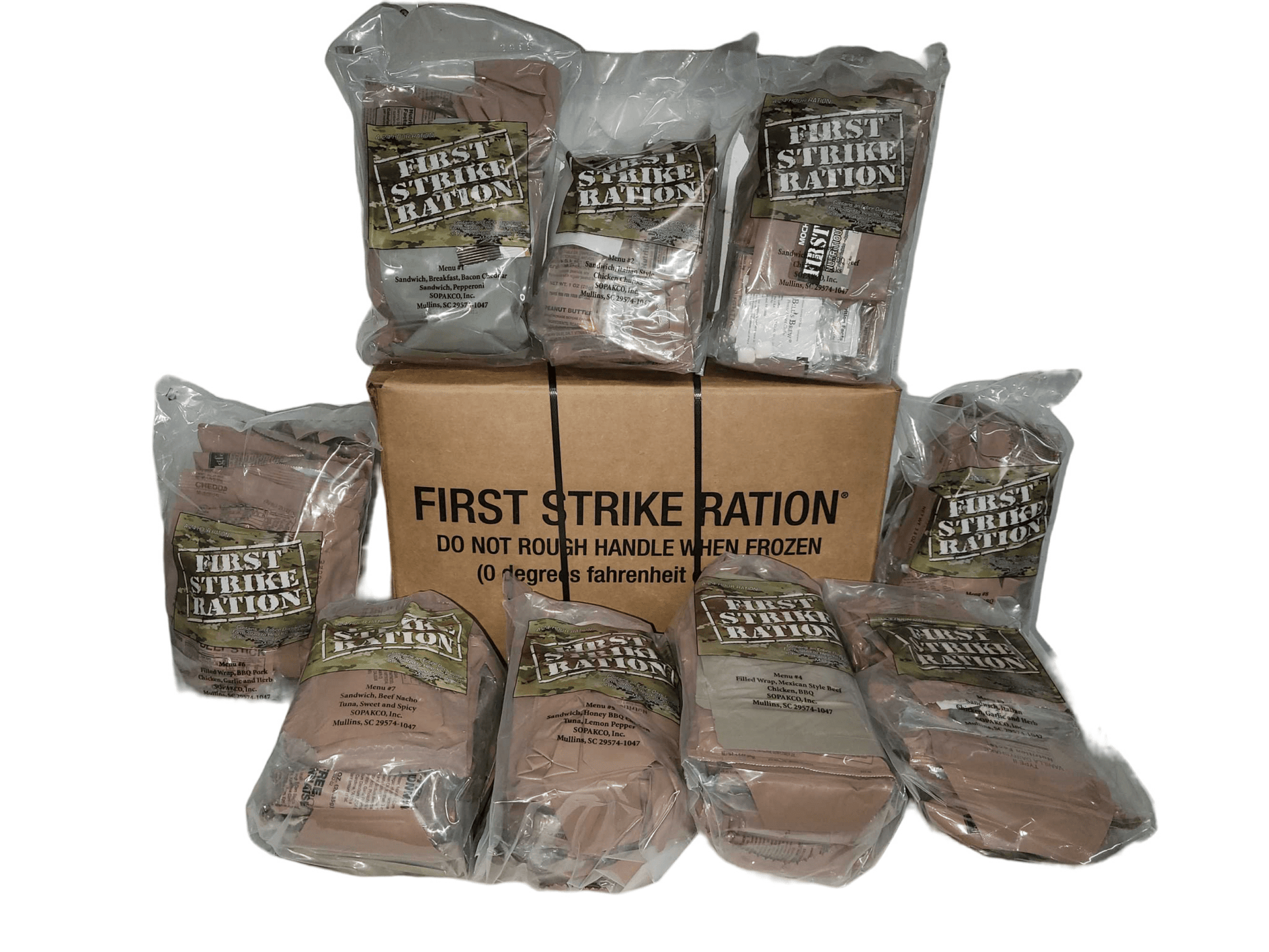 First Strike Ration (FSR) Cases β Military MRE Field Rations β Epidemic ...