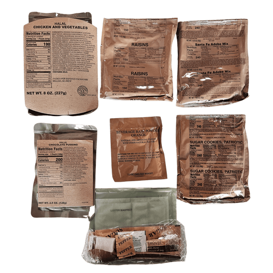 Halal MRE - Chicken and Vegetables - Epidemic Proof