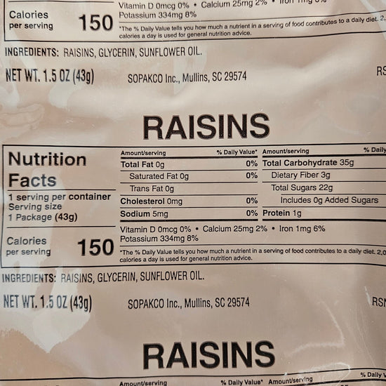 Halal MRE - Chicken and Vegetables - Epidemic Proof