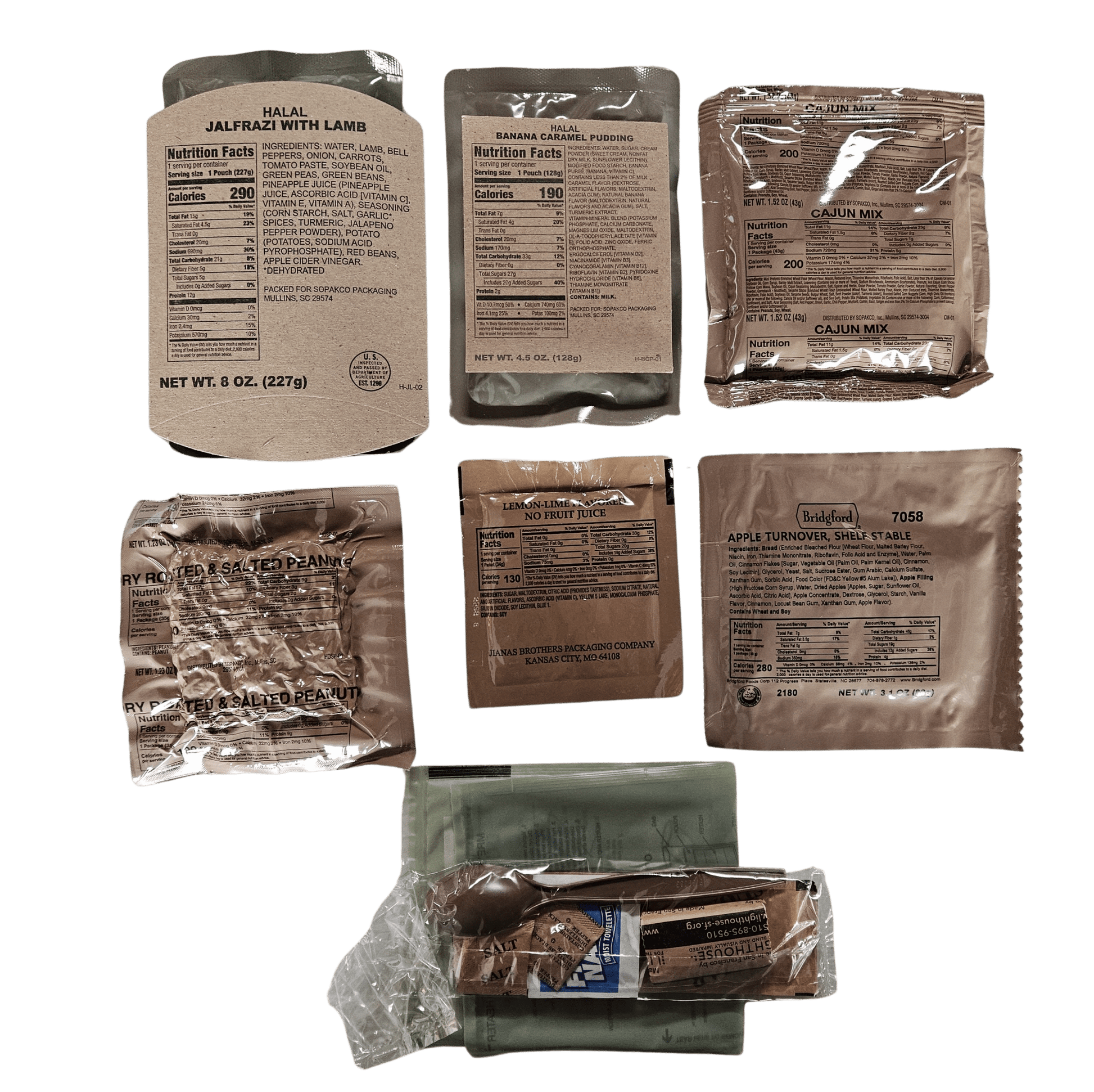 Halal MRE - Jalfrazi with Lamb - Epidemic Proof