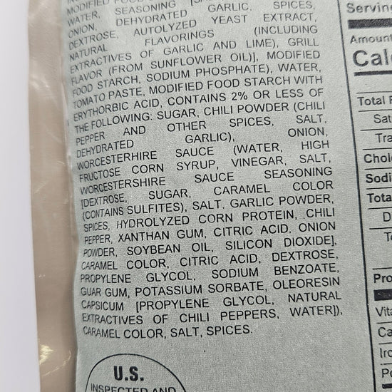 Entree - Beef Strips in Tomato Sauce - Epidemic Proof