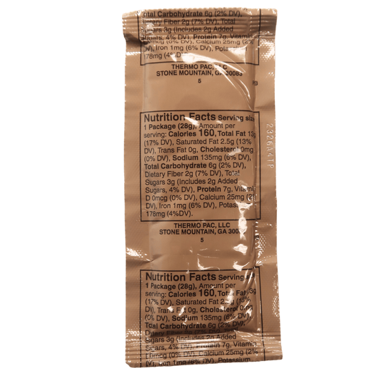 MRE Peanut Butter - Smooth - Epidemic Proof