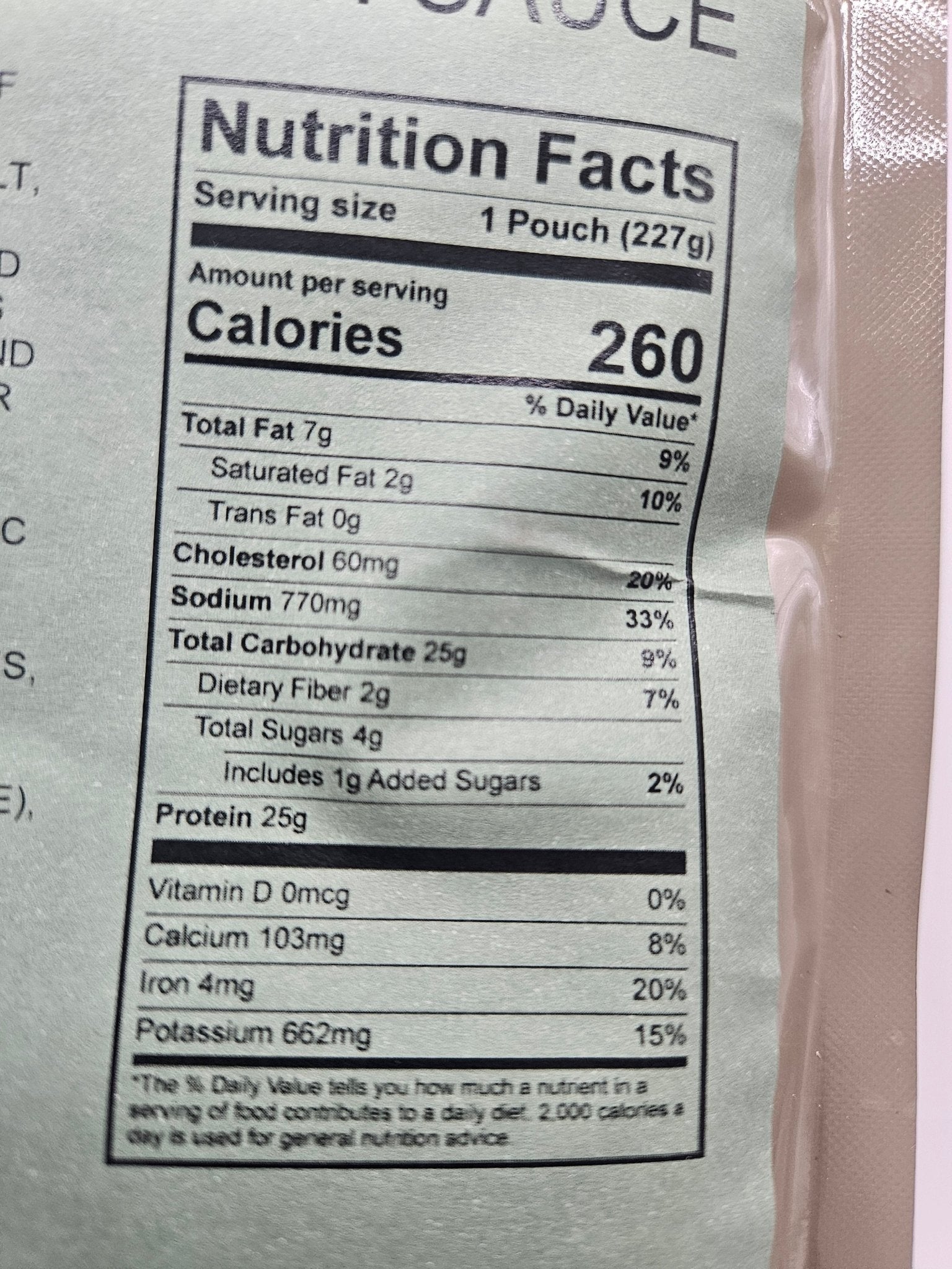 Entree - Southwest Style Beef and Black Beans - Epidemic Proof