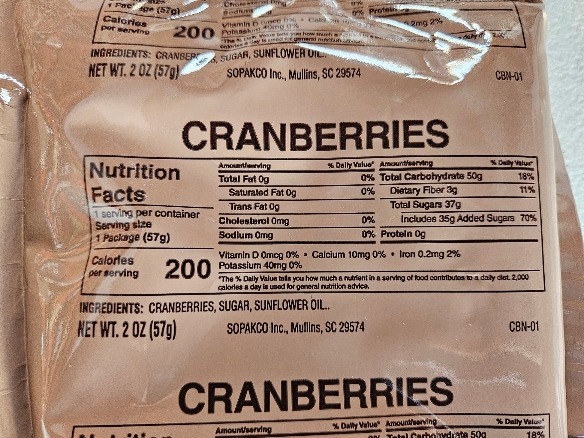 Halal MRE - Chicken Pesto - Epidemic Proof