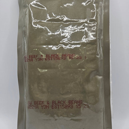 Entree - Southwest Style Beef and Black Beans - Epidemic Proof