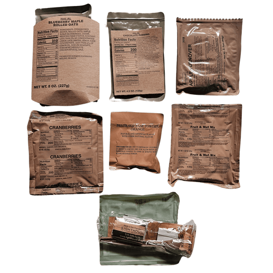 Halal MRE - Blueberry Maple Rolled Oats - Epidemic Proof