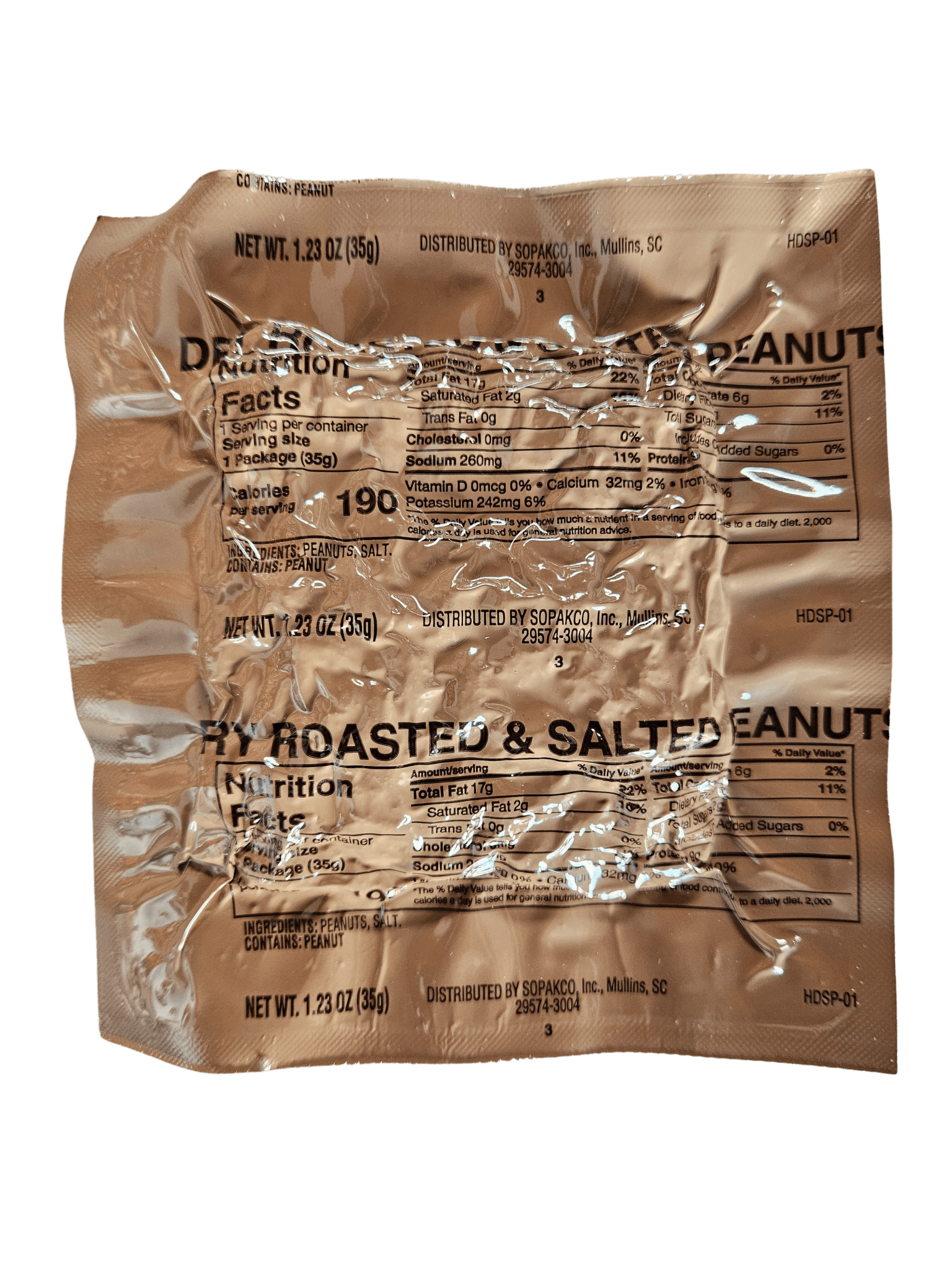 Halal MRE - Saag Chole, Vegetarian - Epidemic Proof