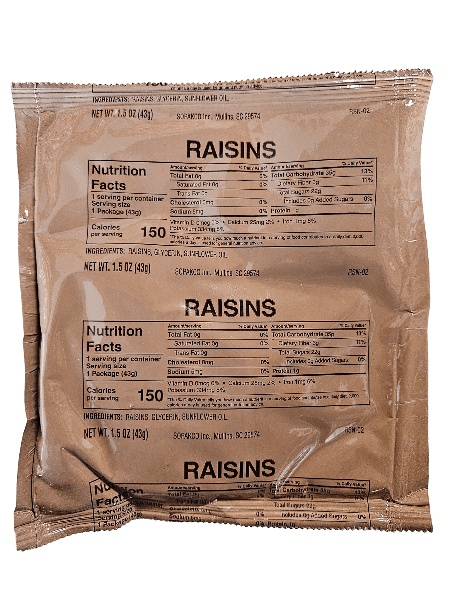 Halal MRE - Beef Stew - Epidemic Proof