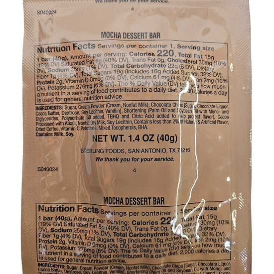 Dessert Bar - Mocha - Epidemic Proof