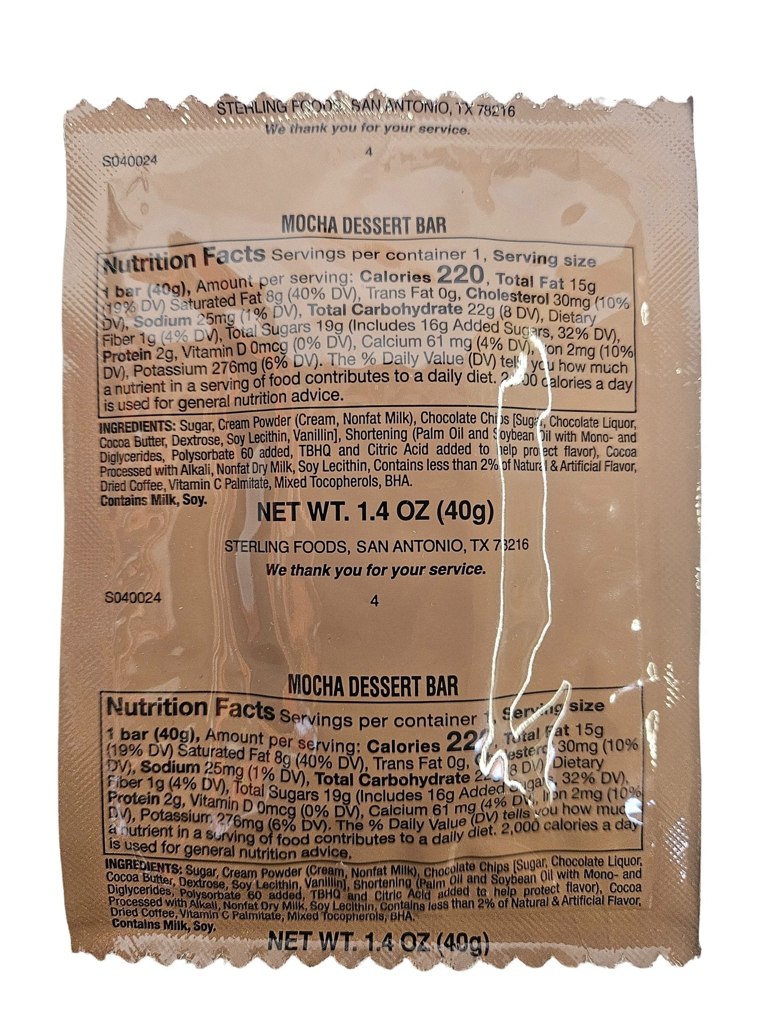 Dessert Bar - Mocha - Epidemic Proof