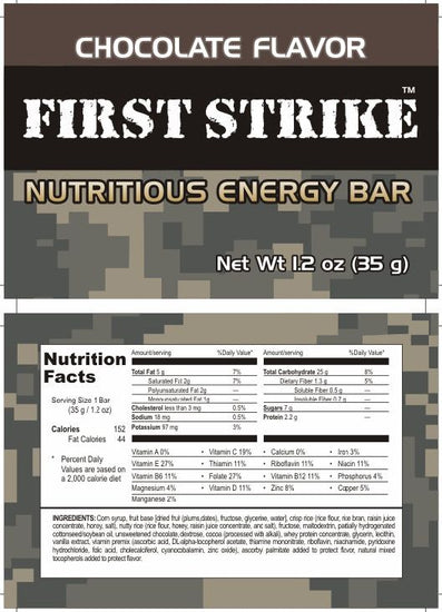 Mini First Strike Bar - Chocolate - Epidemic Proof