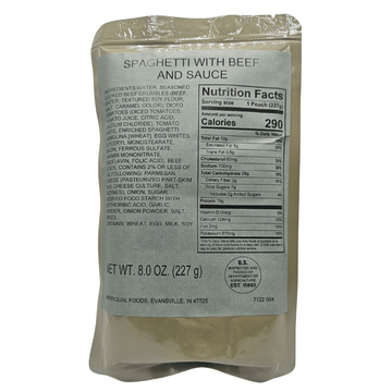 Spaghetti with Beef and Sauce - Epidemic Proof