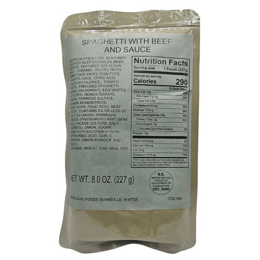 Spaghetti with Beef and Sauce - Epidemic Proof