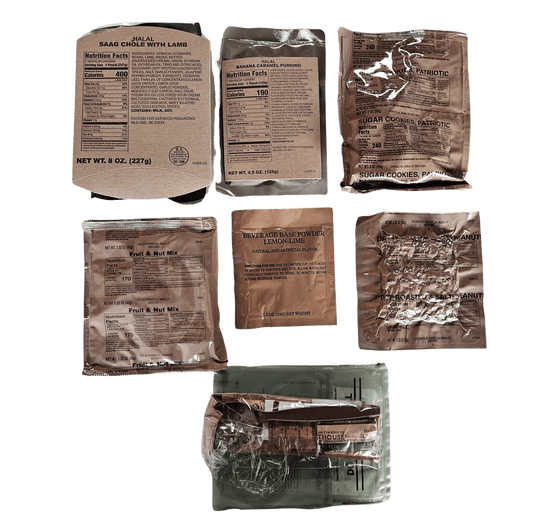 Halal MRE - Saag Chole with Lamb - Epidemic Proof