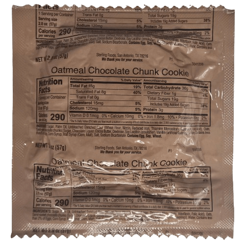 Cookie - Oatmeal Chocolate Chunk - Epidemic Proof