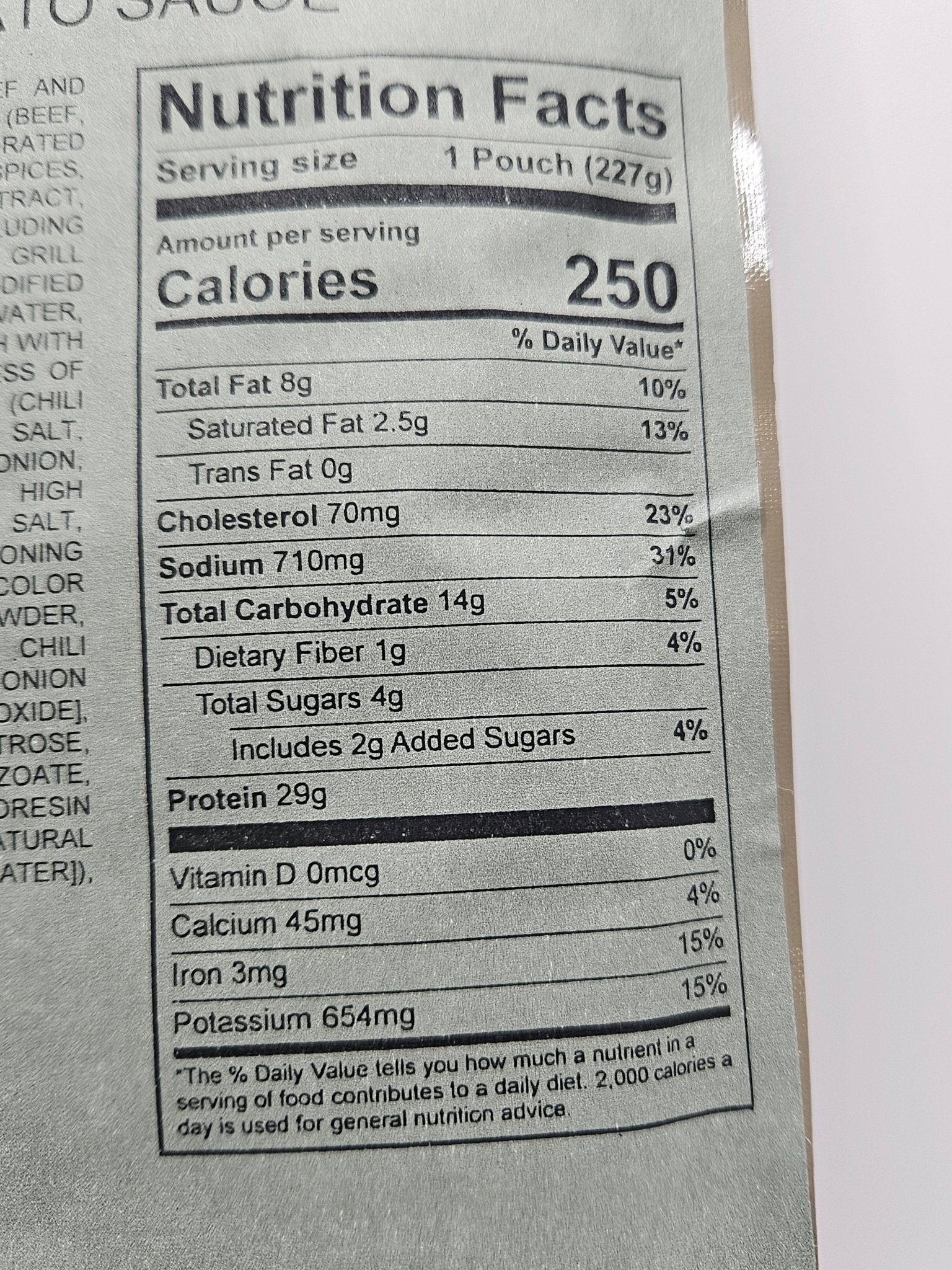 Entree - Beef Strips in Tomato Sauce - Epidemic Proof