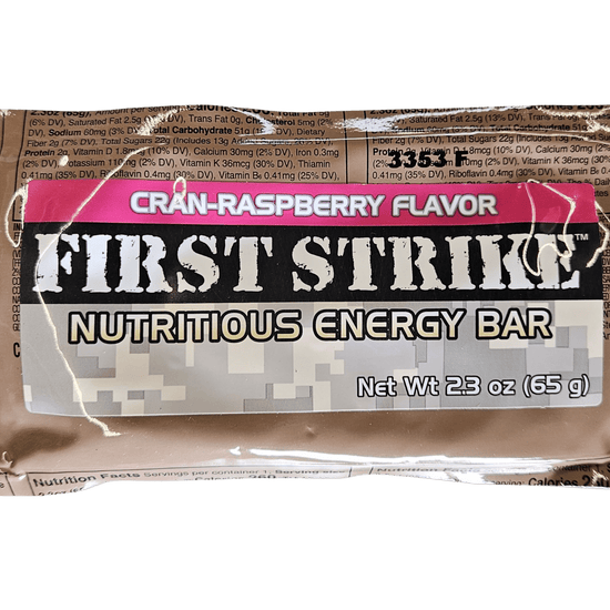 First Strike Bar - CranRaspberry - Epidemic Proof